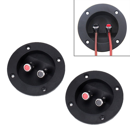 2 PCS DIY Home Car 2 Way Speaker Box Terminal Cup Subwoofer Plugs Stereo Binding Post - HoMEdemic™ 