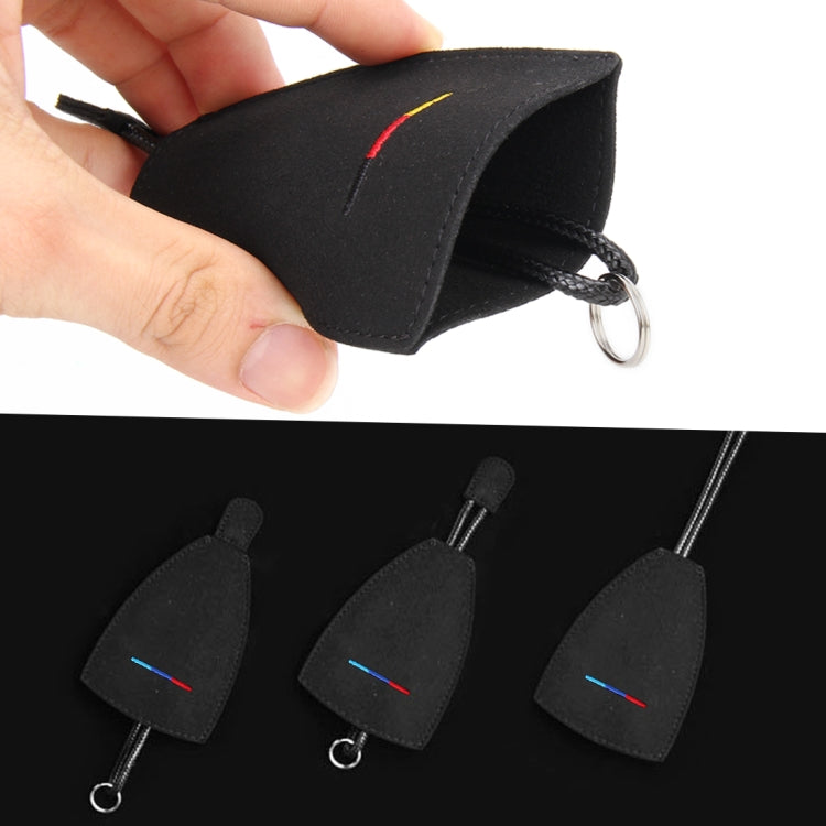 Universal Car Remote Smart Key Case Suede Protective Cover, Light Blue - HoMEdemic™ 