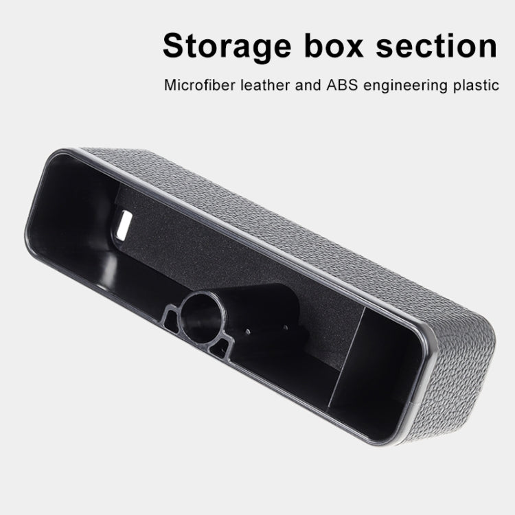 Universal Car Multi-functional Console Side Pocket Seat Gap Side Storage Box with Elbow Support Pad, with Pad