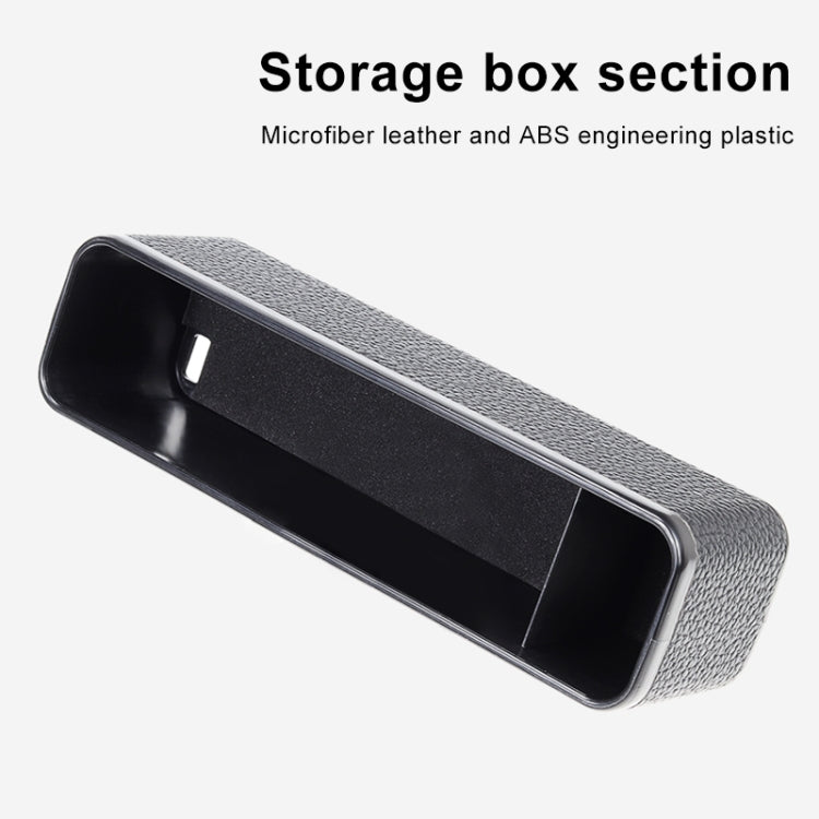 Universal Car Multi-functional Console Side Pocket Seat Gap Side Storage Box, without Pad