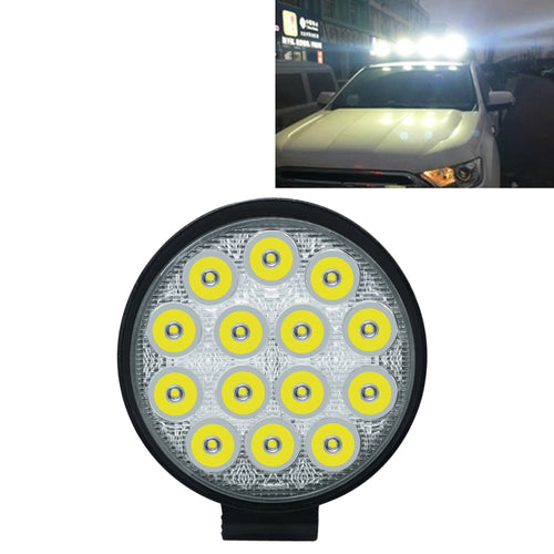 10.5W White Light Round-Shaped Waterproof Car Boat Marine Work Lights Spotlight LED Bulbs, DC 9-30V - HoMEdemic™ 