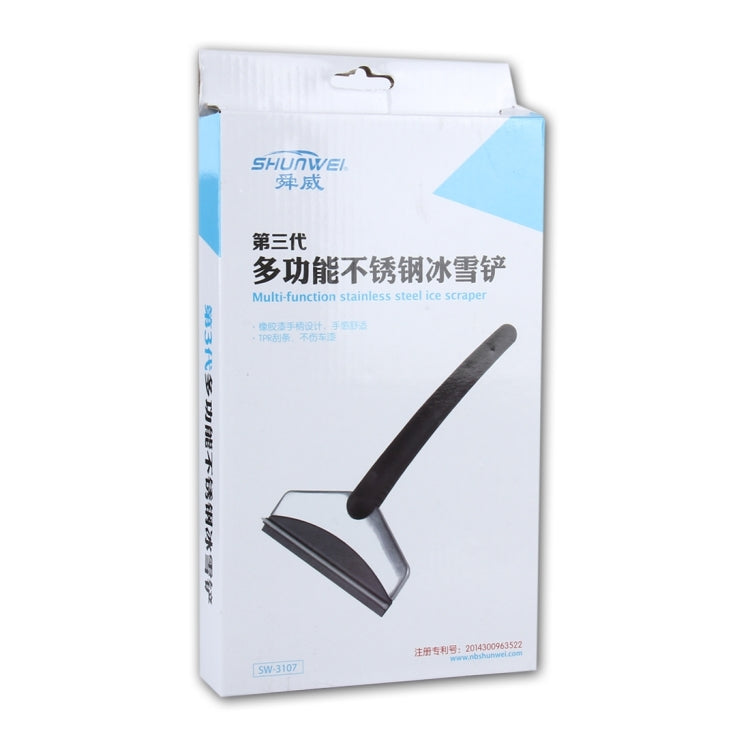 SHUNWEI SW-3107 Premium TPR Scraper Strip Ice Scraper Heavy-duty Frost and Snow Removal for Car Windshield and Window - HoMEdemic™ 