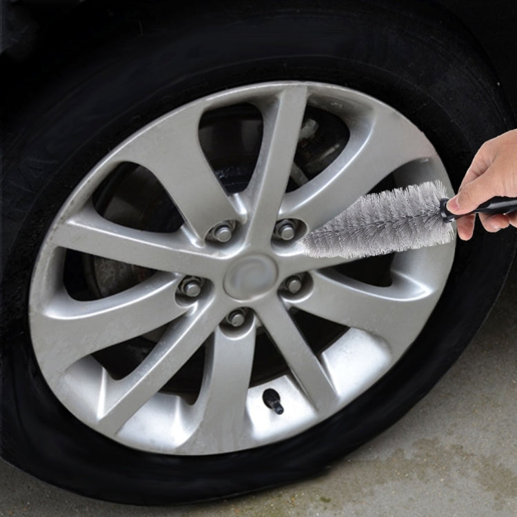 Portable Loop Style Auto Car Vehicle Motorcycle Wheel Tire Rim Hub Scrub Wash Brush Washing Cleaning Tool, CMS5017A, CMS5017B - HoMEdemic™ 