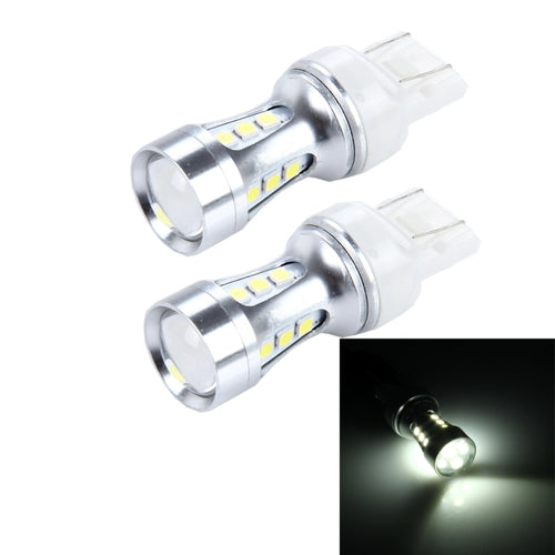 2 PCS 7443 10W 1000LM 6500K 18 SMD-3030 LED Car Brake Lights Turn Light, DC 12V - HoMEdemic™ 