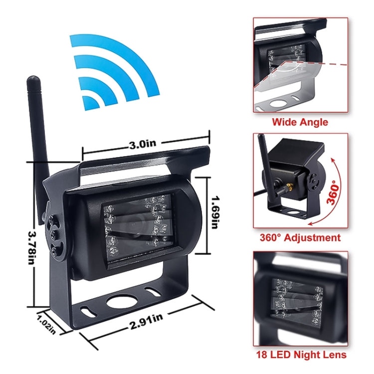 PZ607W-2 7.0 inch Wireless Analog Signal Transmitter, PZ607-W-D2 - HoMEdemic™ 