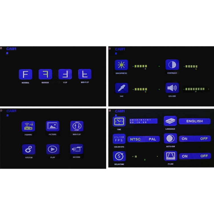 PZ607W-2 7.0 inch Wireless Analog Signal Transmitter, PZ607-W-D2 - HoMEdemic™ 