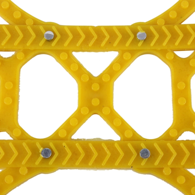 6 PCS Car Snow Tire Anti-skid Chains Yellow Chains For Family Car, Anti-skid Chains 5 - HoMEdemic™ 