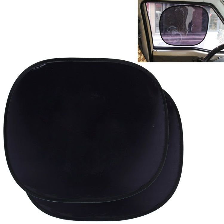 2 PCS Car Auto Sun Shades Side Window Sunshade Cover Block Static Cling Visor Shield, Size: 45cm×37cm, 45cm×37cm - HoMEdemic™ 