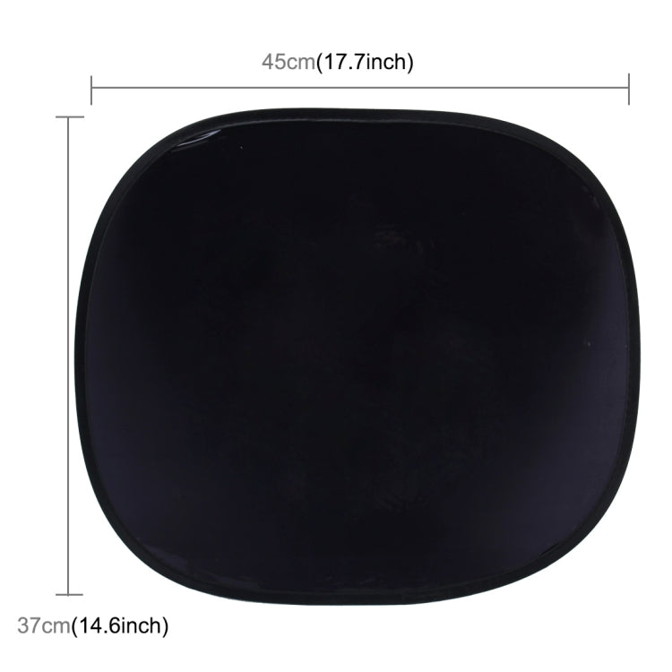 2 PCS Car Auto Sun Shades Side Window Sunshade Cover Block Static Cling Visor Shield, Size: 45cm×37cm, 45cm×37cm - HoMEdemic™ 