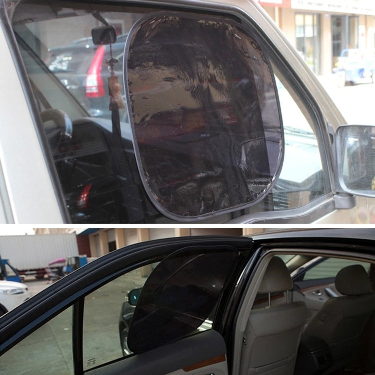 2 PCS Car Auto Sun Shades Side Window Sunshade Cover Block Static Cling Visor Shield, Size: 45cm×37cm, 45cm×37cm - HoMEdemic™ 