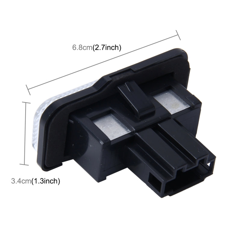2 PCS Canbus License Plate Light with 24 SMD-3528 Lamps for Benz, For Benz - HoMEdemic™ 