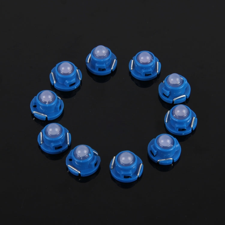 10PCS 2W T4.7 Wedge Instrument Panel LED Light Dashboard Gauge Cluster Indicator Lamp Bulb, 2W  T4.7, 2W T4.7