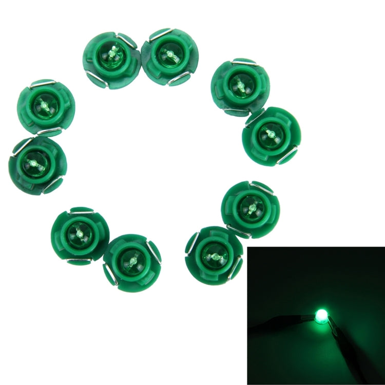 10PCS 2W T4.7 Wedge Instrument Panel LED Light Dashboard Gauge Cluster Indicator Lamp Bulb, 2W  T4.7, 2W T4.7