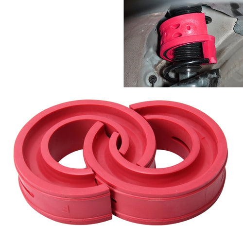 2 PCS Car Auto B+ Type Shock Absorber Spring Bumper Power Cushion Buffer, Spring Spacing: 38mm, Colloid Height: 72mm(Red) - HoMEdemic™ 