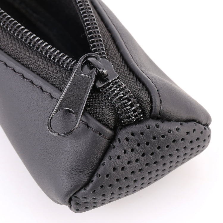 Universal Nonslip Breathable Genuine Leather Car Gear Shift Knob Cover