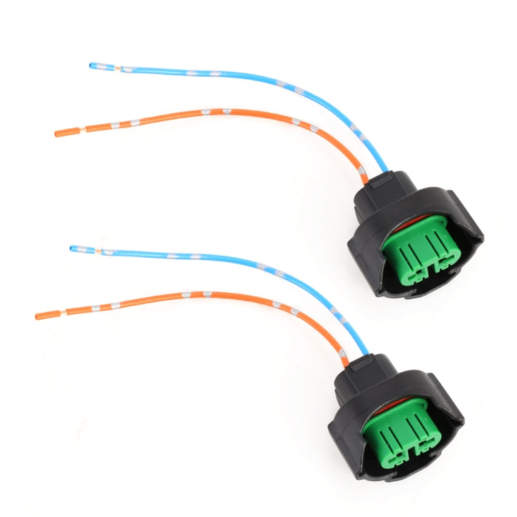 2 PCS Car H8 / H11 Bulb Holder Base Female Socket with Wire, H8 / H11 - HoMEdemic™ 