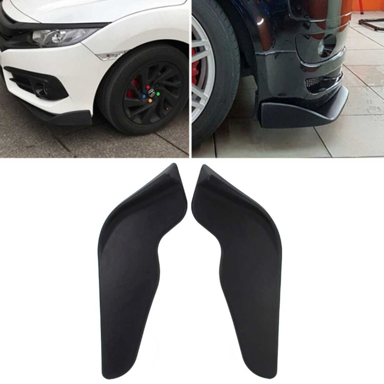 2 PCS Universal Fit Car Front Bumper Spoiler Lip Splitter Diffuser SUV ABS Front Shovel, Length: 68cm, Length: 68cm - HoMEdemic™ 