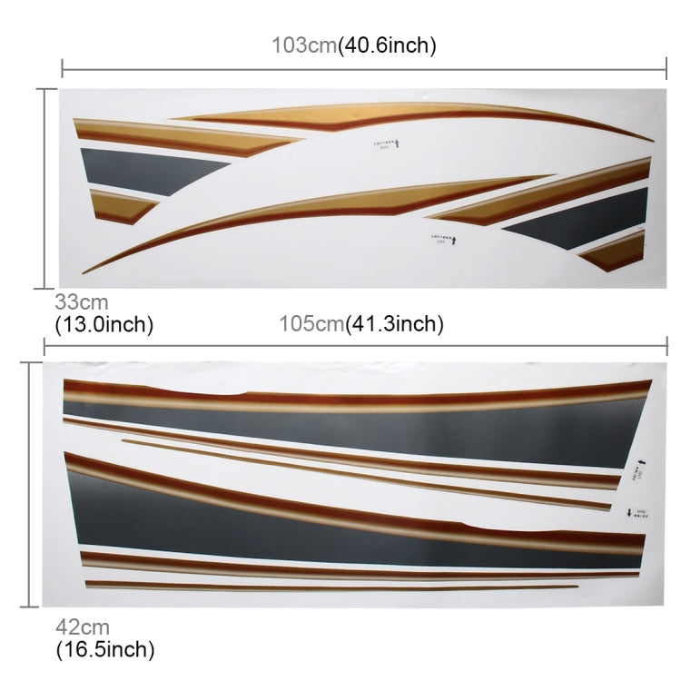 5 PCS SUV Body Decorative Strip Brand Car Streamline Shining Sticker for Toyota Prado4000 2011 Version, For 2011 Version Prado 4000 - HoMEdemic™ 