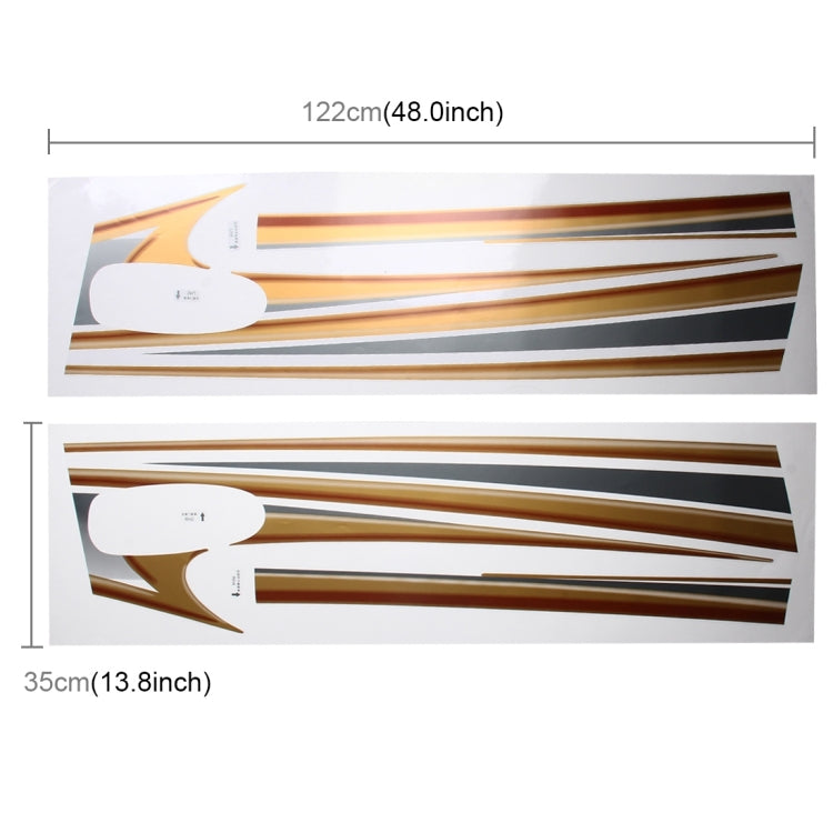 5 PCS SUV Body Decorative Strip Brand Car Streamline Shining Sticker for Toyota Prado4000 2011 Version, For 2011 Version Prado 4000 - HoMEdemic™ 