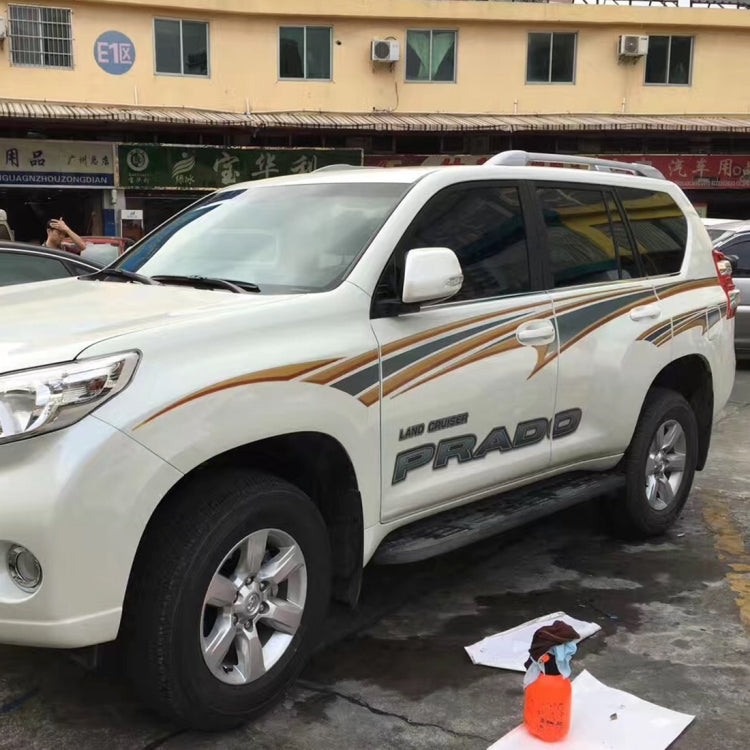 5 PCS SUV Body Decorative Strip Brand Car Streamline Shining Sticker for Toyota Prado4000 2011 Version, For 2011 Version Prado 4000 - HoMEdemic™ 