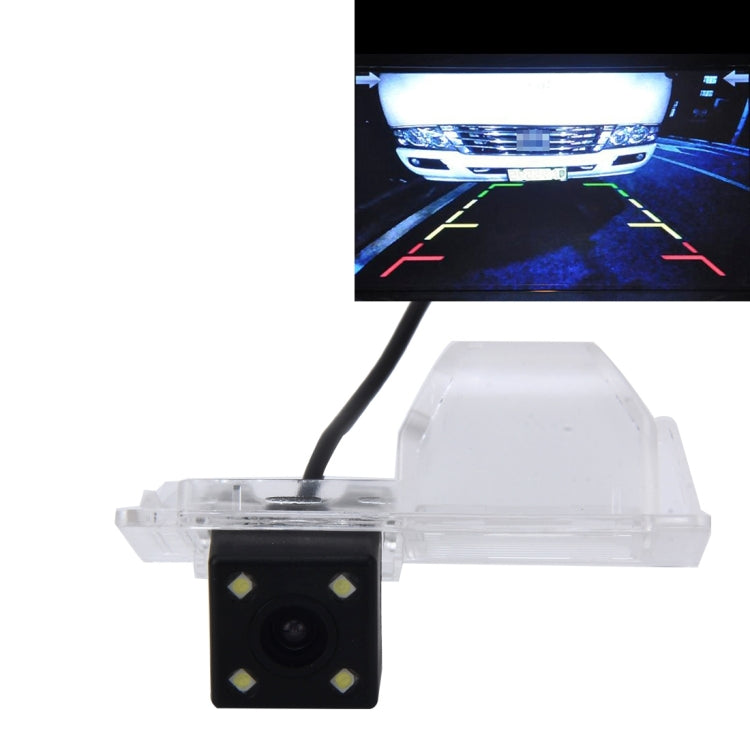 656x492 Effective Pixel NTSC 60HZ CMOS II Waterproof Car Rear View Backup Camera With 4 LED Lamps for Chevrolet Cruze 2013 Version, For Chevrolet Cruze 2013 Version - HoMEdemic™ 