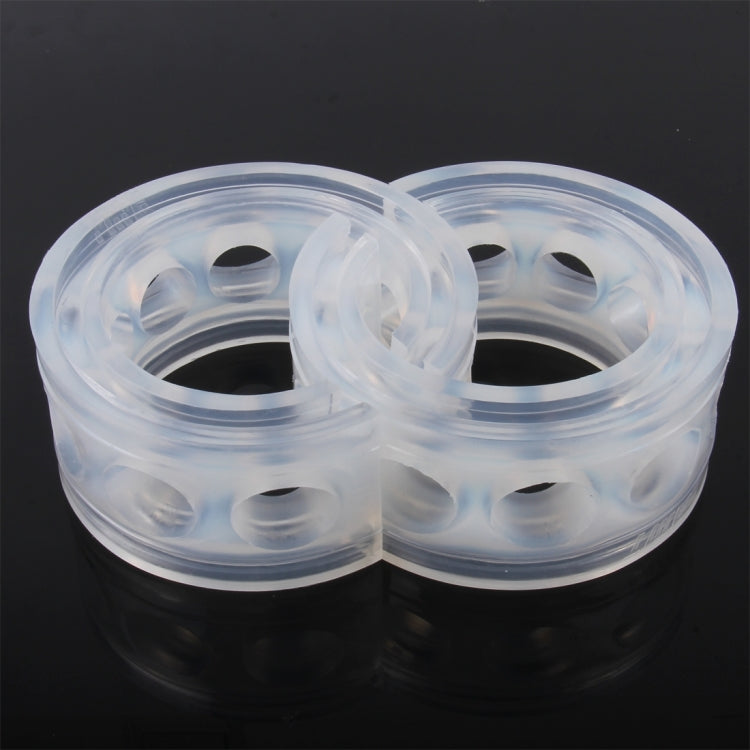 2 PCS Car Auto E Type Shock Absorber Spring Bumper Power Cushion Buffer, Spring Spacing: 17mm, Colloid Height: 38mm, E  Type（Spring Spacing: 17mm, Height: 38mm） - HoMEdemic™ 