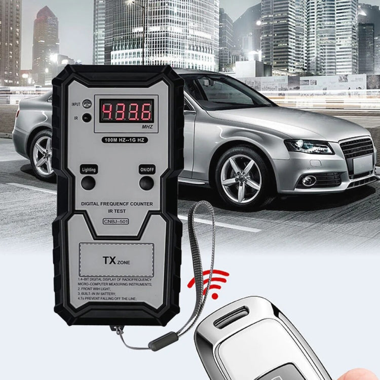 CNBJ-501 100M-1GHz Infrared Frequency Tester - HoMEdemic™ 