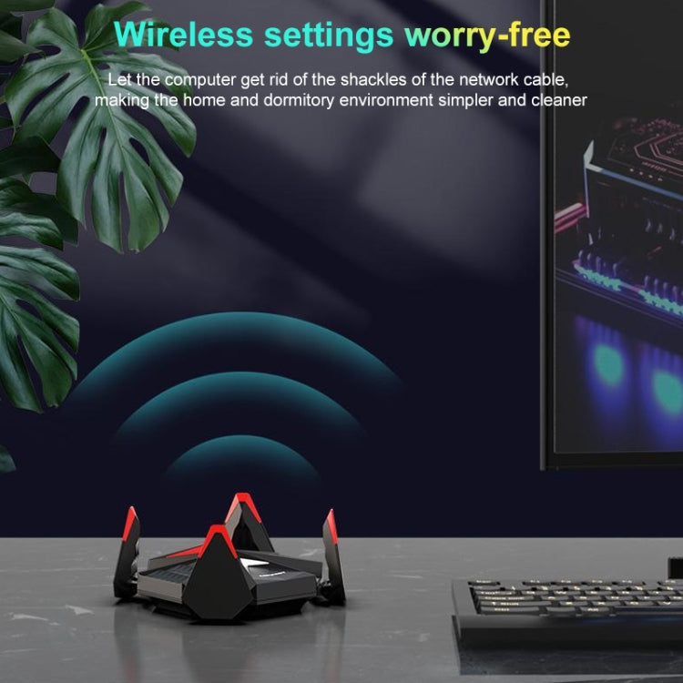 COMFAST CF-977AX 5400Mbps Tri-Band Wireless Network Card WiFi6 Type-C Adapter - HoMEdemic™ 