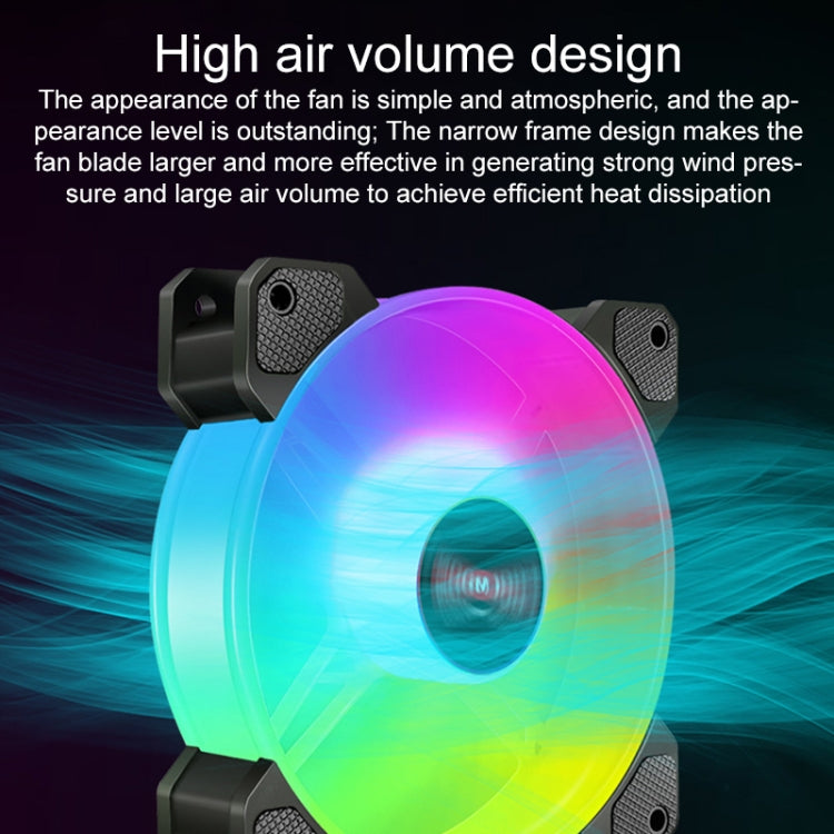 COOLMOON CM-JD1 Jade Ring RGB Case Cooler (Black) - HoMEdemic™ 