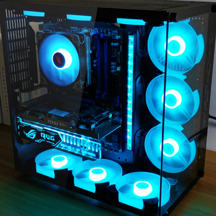 COOLMOON CM-JD1 Jade Ring RGB Case Cooler (Black) - HoMEdemic™ 
