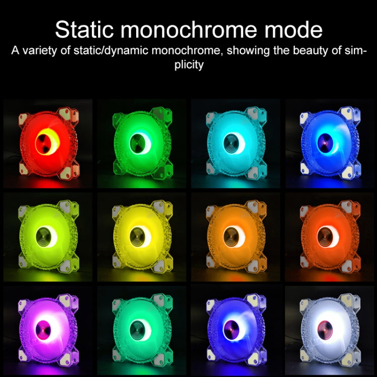 COOLMOON RGB Cooling Fan120mm PWM 6PIN S1 ARGB Fans - HoMEdemic™ 
