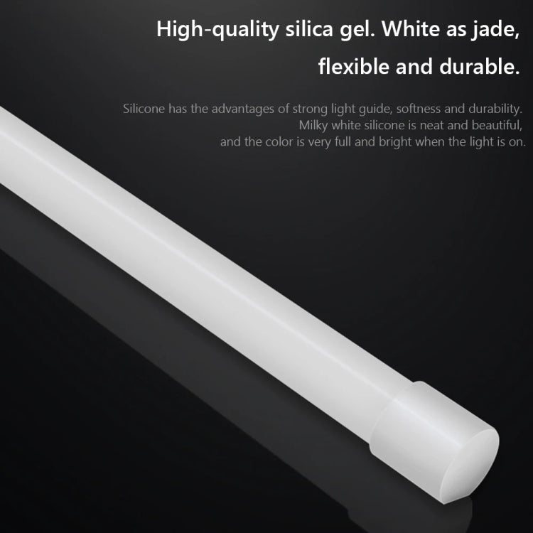 COOLMOON Y360 Round Tube Multi-interface ARGB Chassis Light Bar Computer Decorative Silicone LED Lamp Strip - HoMEdemic™ 