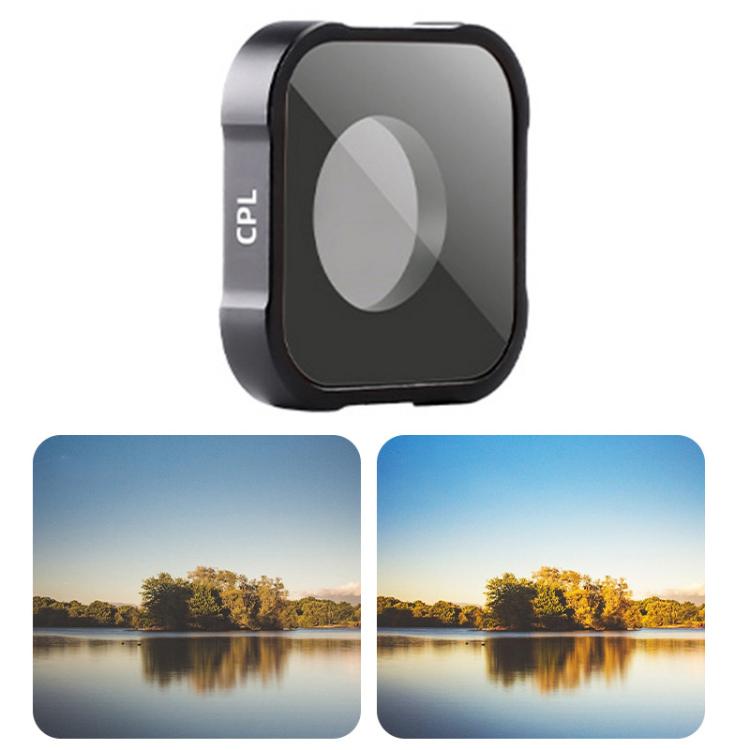 CPL Filter Action Camera Lens Filter For GoPro Hero11 Black / Hero11 Black mini / HERO10 Black / HERO9 Black - HoMEdemic™ 