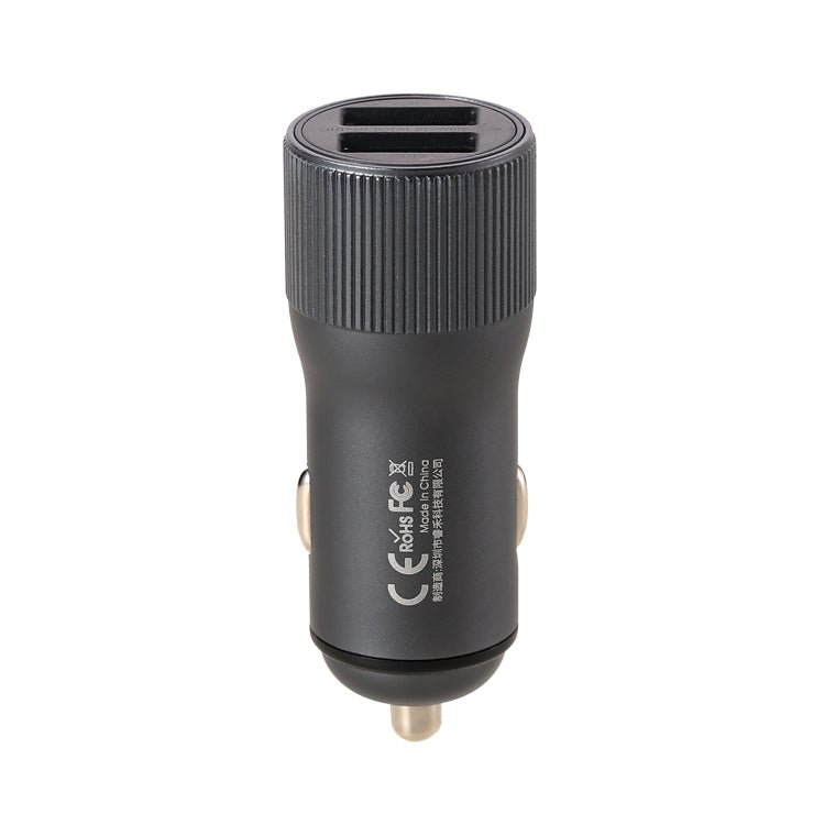 REMAX RCC221 Retour Series QC3.0 Dual USB Car Charger(Tarnish) - HoMEdemic™ 