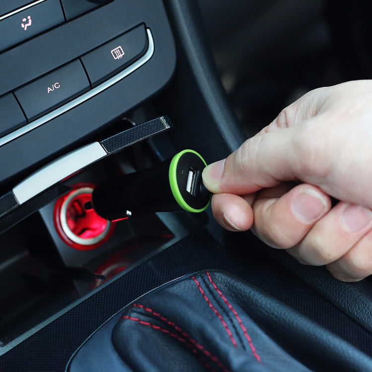 17W 3.4A Mini USB Car Charger with USB-C / Type-C Spring Cable, USB-C / Type-C - HoMEdemic™ 