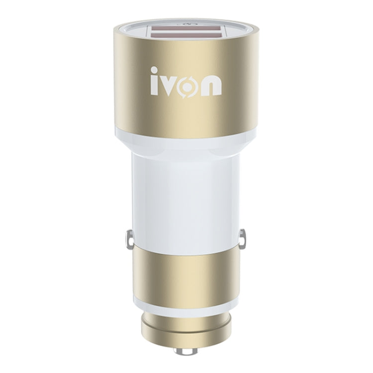IVON CC33 36W 6A Dual QC 3.0 USB Full Metal Car Charger - HoMEdemic™ 