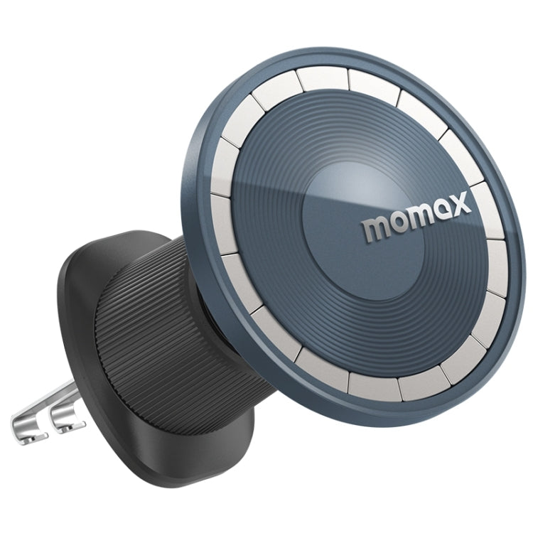MOMAX MoVe Universal Transparent Magnetic Air Outlet Car Holder (Black) - HoMEdemic™ 
