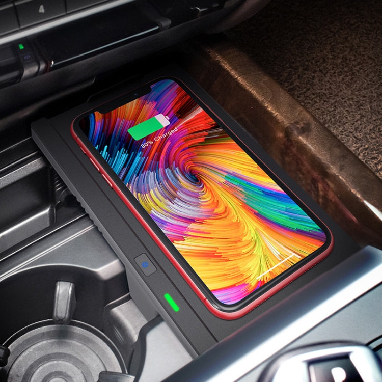 Car Qi Standard Wireless Charger 10W Quick Charging for 2014-2018 BMW X5 / X6, Left Driving - HoMEdemic™ 
