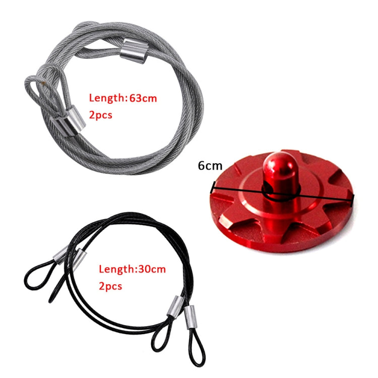 XH-6049 Car Universal Modified Racing Punch-free Aluminum Engine Hood Lock Cover, XH-6049(Black), XH-6049(Gold), XH-6049(Blue), XH-6049(Purple), XH-6049(Red), XH-6049(Silver) - HoMEdemic™ 