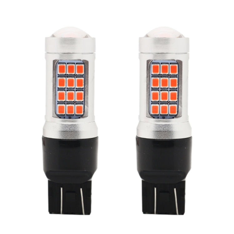 2 PCS 7443 DC12V / 2.2W Car Strobe Brake Lights with 42LEDs SMD-2835 Lamps, 7443 Strobe - HoMEdemic™ 