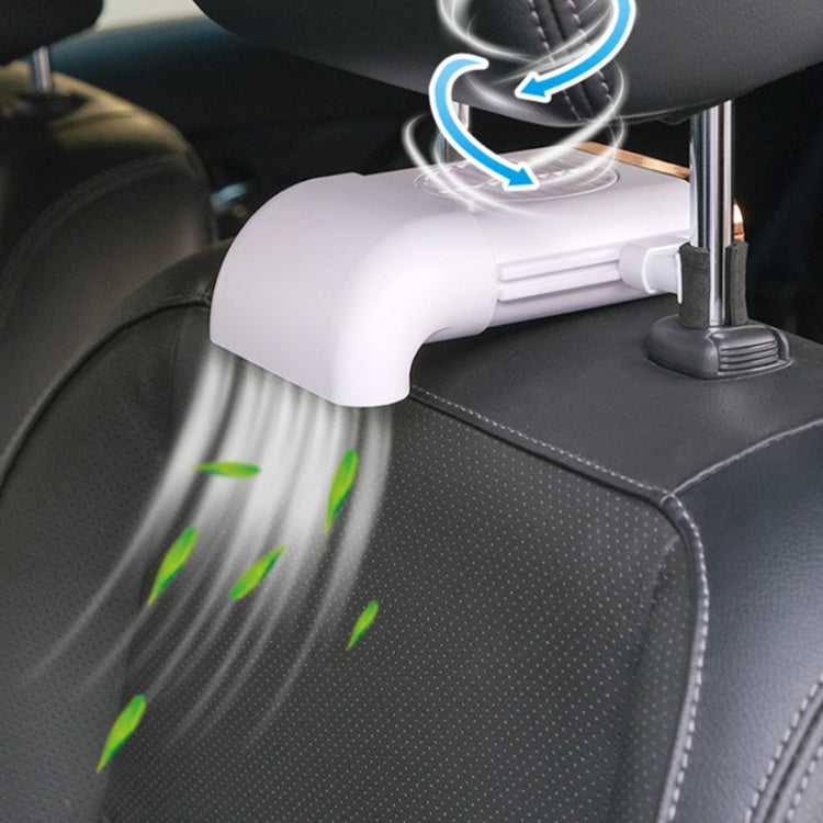 5W Car Fan Cooling Artifact For Car radiating Seat Cushion, 1 PC (White)