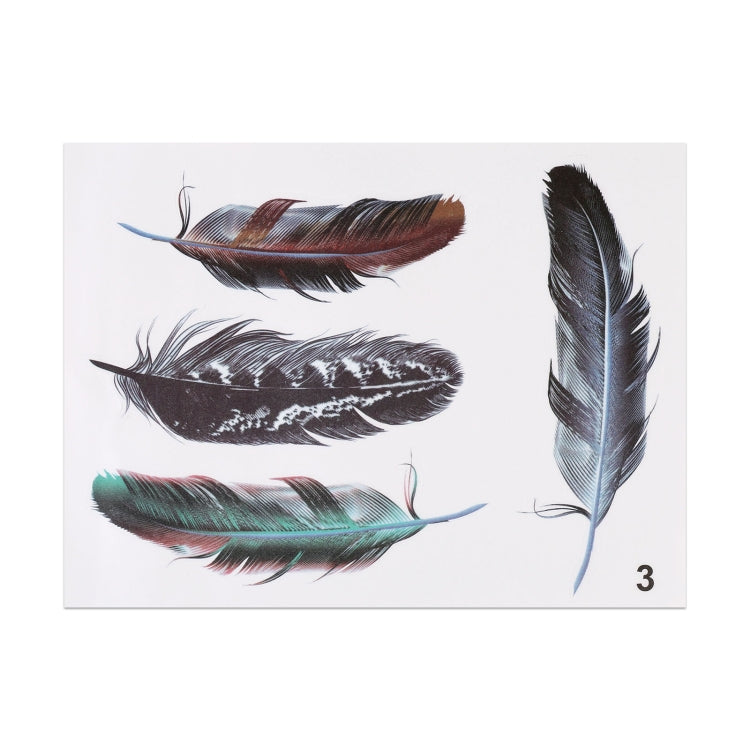 Feather Car Body Random Stickers, Pattern 3, Pattern 3 - HoMEdemic™ 