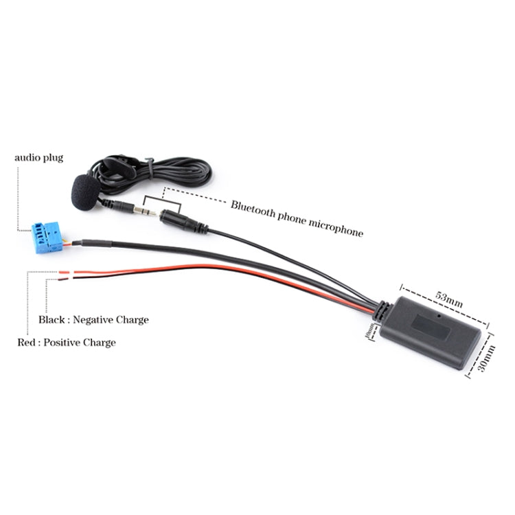 Car AUX Bluetooth Audio Cable + MIC for Ford Fiesta / Focus, For Ford Fiesta / Focus - HoMEdemic™ 