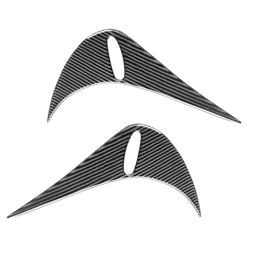 2 PCS / Set Carbon Fiber Car Back Lamp Eyebrow Decorative Sticker for Toyota GT86 / Subaru BRZ 2012-2016, Drop Glue Version - HoMEdemic™ 