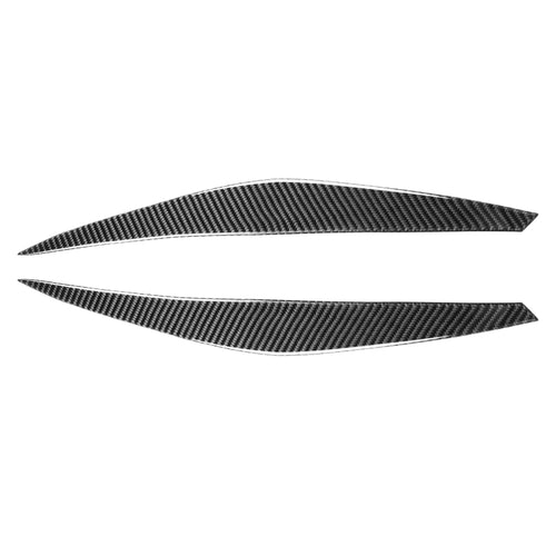 2 PCS / Set Carbon Fiber Car Lamp Eyebrow Decorative Sticker for BMW E71/X6 2008-2014, Drop Glue Version - HoMEdemic™ 