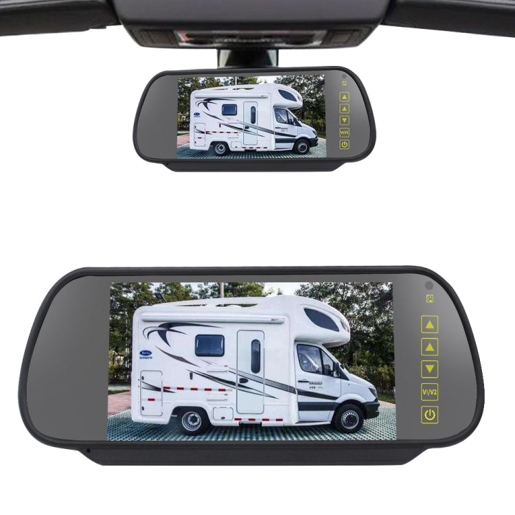 PZ460 Car Waterproof HD High Position Brake Light View Camera + 7 inch Rearview Monitor for Fiat / Citroen / Peugeot, PZ460  + 7 inch Rearview Monitor - HoMEdemic™ 