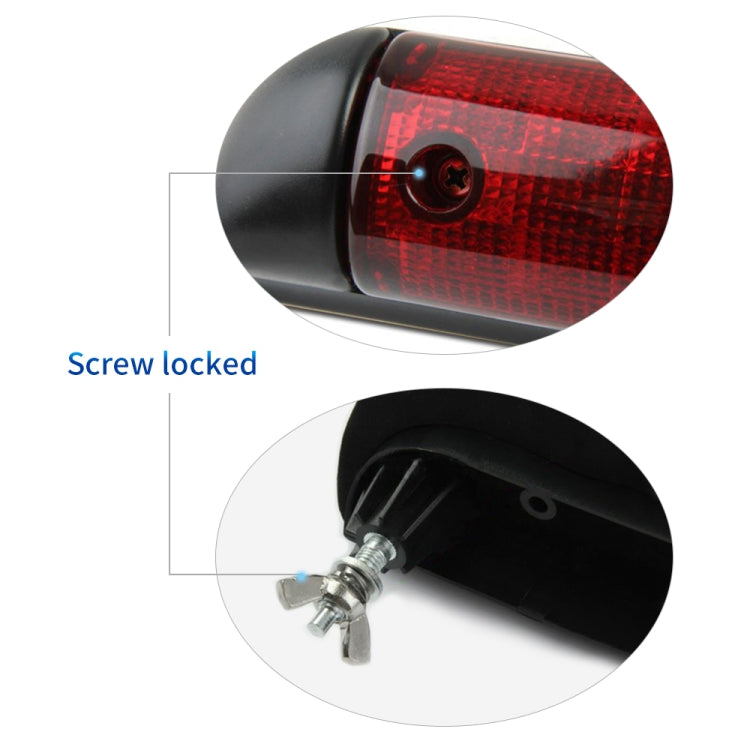 PZ460 Car Waterproof HD High Position Brake Light View Camera + 7 inch Rearview Monitor for Fiat / Citroen / Peugeot, PZ460  + 7 inch Rearview Monitor - HoMEdemic™ 