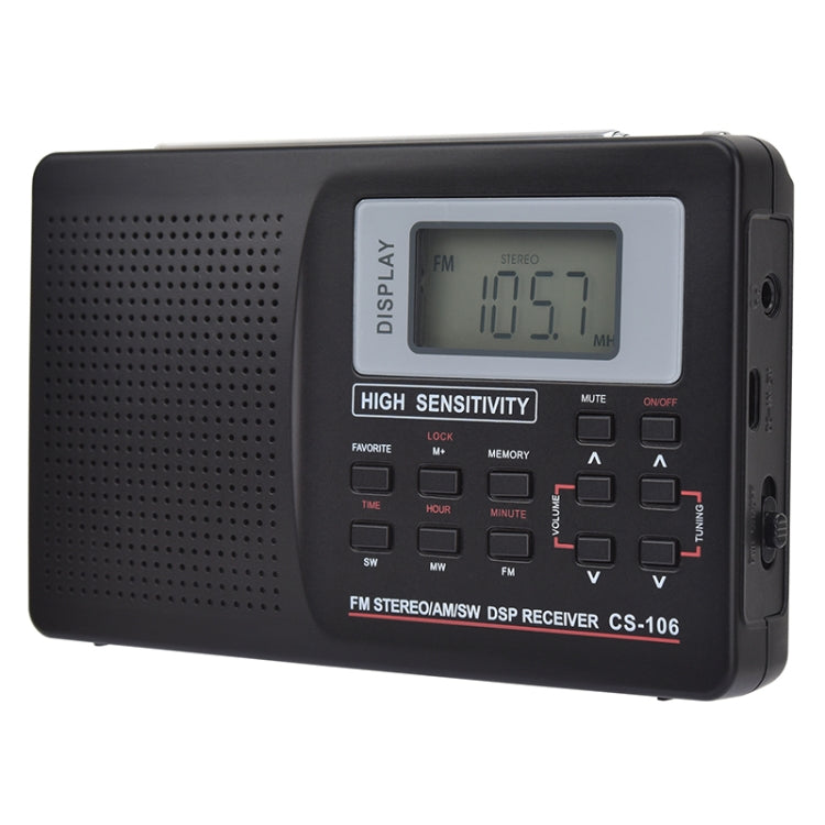 CS-106 9KHZ Multifunctional Full Band Digital Demodulation Stereo Radio Receiver, 9KHZ - HoMEdemic™ 