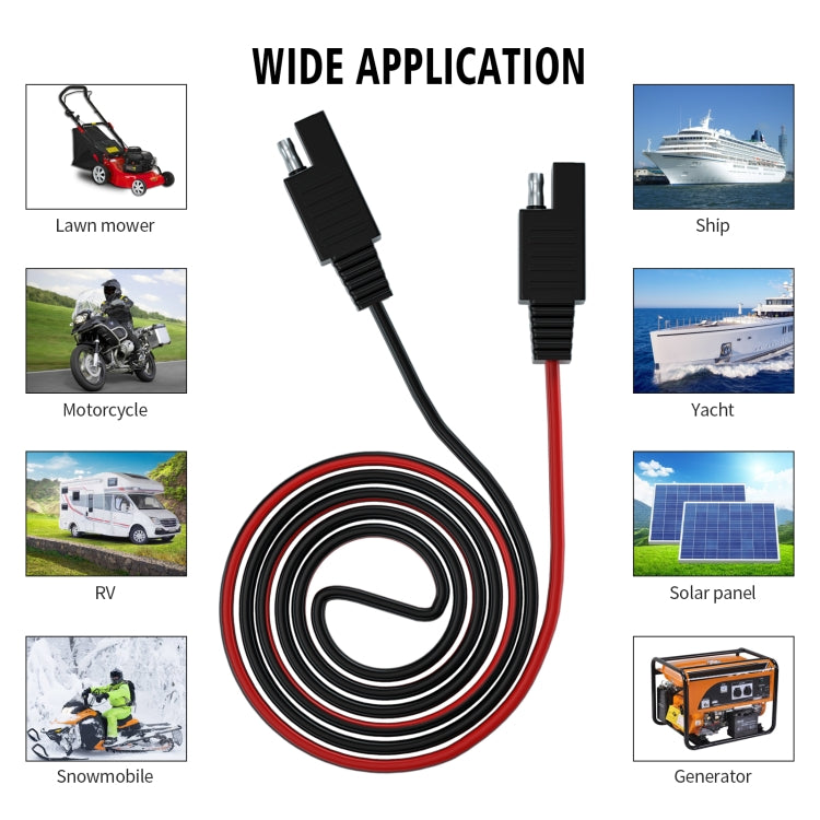 CS-1423B1 1m Double SAE Socket Cable, CS-1423B1 - HoMEdemic™ 