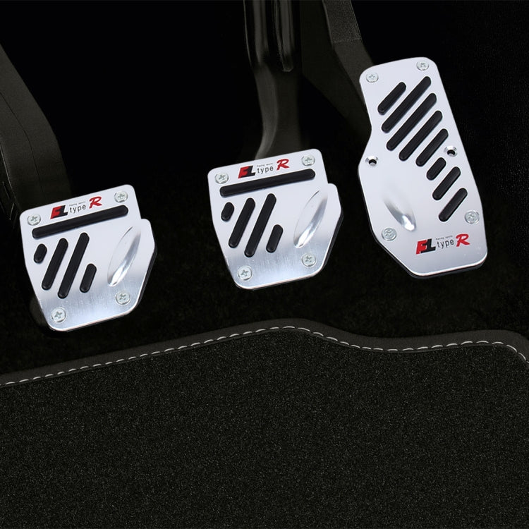 CS-321 3 in 1 Non-Slip Manual Car Truck Pedals Foot Brake Pad Cover Set - HoMEdemic™ 